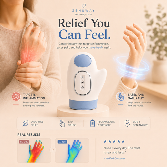 Hand Massager with Heat & Compression